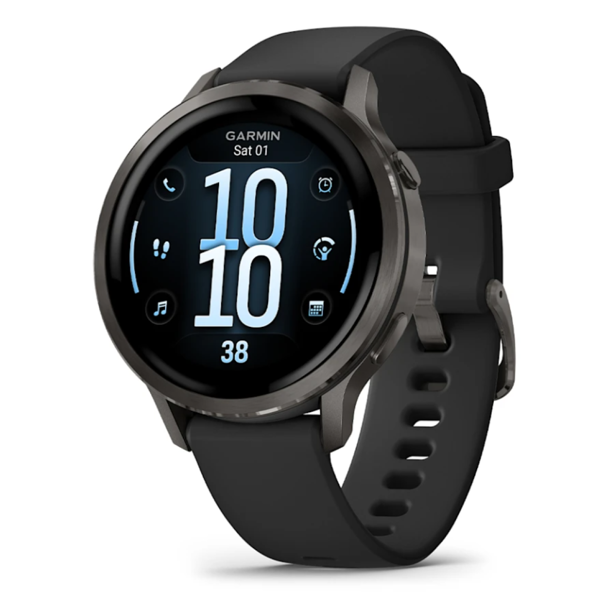 Garmin 010-03013-42 Venu 4 GPS 智慧腕錶 (41mm) (極致黑)